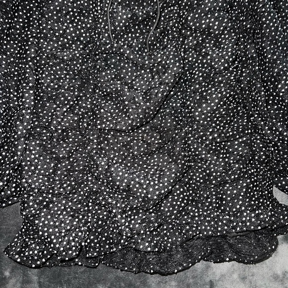 For Love & Lemons Lelia Mini Dress in Black Size XS New with tag - Picture 10 of 16